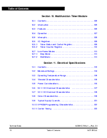 浏览型号MC68HC705KJ1CDW的Datasheet PDF文件第10页