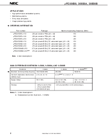 浏览型号UPD30500RJ-200的Datasheet PDF文件第2页