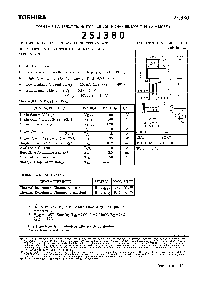 浏览型号2SJ380的Datasheet PDF文件第1页