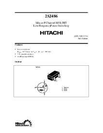 浏览型号2SJ486的Datasheet PDF文件第1页