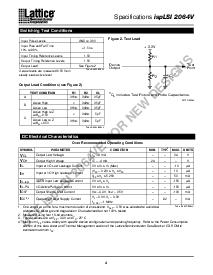 浏览型号ISPLSI2064V-80LJ84I的Datasheet PDF文件第4页