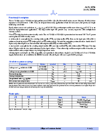 浏览型号AS7C4096-15JIN的Datasheet PDF文件第2页