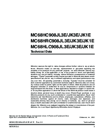 浏览型号MC68HC908JK1ECP的Datasheet PDF文件第3页