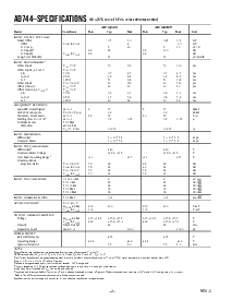 浏览型号AD744JR-REEL的Datasheet PDF文件第2页