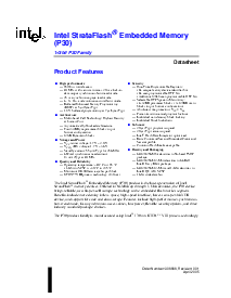 浏览型号JS28F640P30B85的Datasheet PDF文件第1页