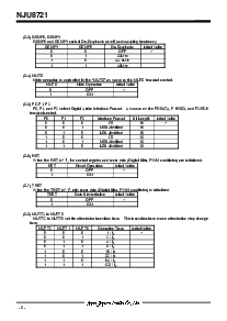 浏览型号NJU8721的Datasheet PDF文件第8页