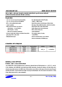 浏览型号K4D553235F-GC的Datasheet PDF文件第3页