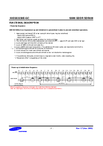 浏览型号K4D263238E-GC33的Datasheet PDF文件第7页