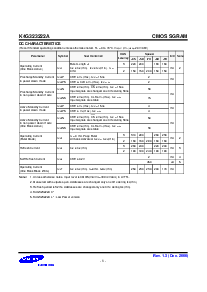 浏览型号K4G323222A-PC/L45的Datasheet PDF文件第6页