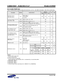 浏览型号K4M281633F-C的Datasheet PDF文件第5页