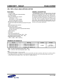 浏览型号K4M28163PF-RG的Datasheet PDF文件第1页