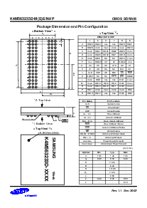 浏览型号K4M563233D的Datasheet PDF文件第3页