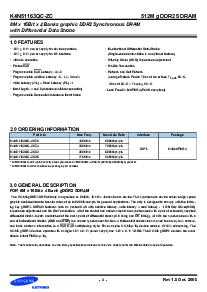 浏览型号K4N51163QC-ZC的Datasheet PDF文件第3页
