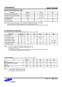 浏览型号K4S281632D-TL75的Datasheet PDF文件第5页