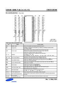 浏览型号K4S281632F-TL75的Datasheet PDF文件第6页