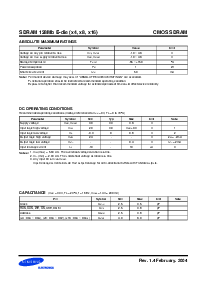 浏览型号K4S281632E-TC75的Datasheet PDF文件第7页