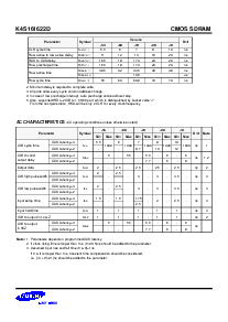 浏览型号K4S161622D的Datasheet PDF文件第6页