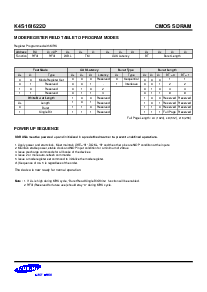 浏览型号K4S161622D的Datasheet PDF文件第8页