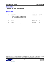 浏览型号K6T1008C2E-DB70的Datasheet PDF文件第1页