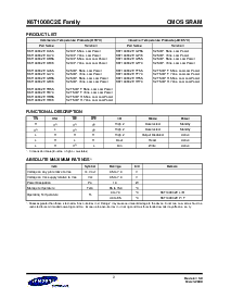 浏览型号K6T1008C2E-DB70的Datasheet PDF文件第3页