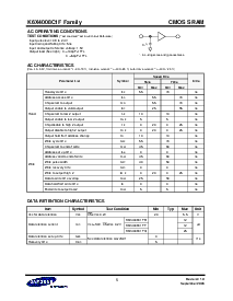 浏览型号K6X4008C1F的Datasheet PDF文件第5页