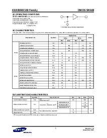 浏览型号K6X8008C2B的Datasheet PDF文件第5页