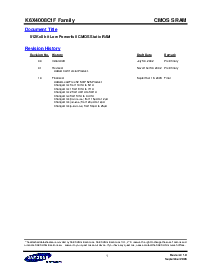 浏览型号K6X4008C1F-GB55的Datasheet PDF文件第1页