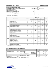 浏览型号K6X8008T2B-F的Datasheet PDF文件第5页
