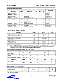 浏览型号K7A203600A的Datasheet PDF文件第6页