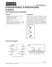 浏览型号KA2904D的Datasheet PDF文件第1页