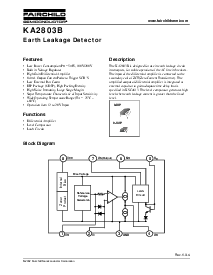 浏览型号KA2803B的Datasheet PDF文件第1页