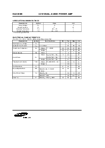 浏览型号KA2206B的Datasheet PDF文件第2页