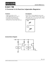 浏览型号KA317M的Datasheet PDF文件第1页