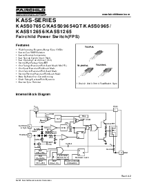 浏览型号KA5S12656YDTU的Datasheet PDF文件第1页