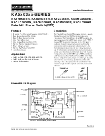 浏览型号KA5H0380RYDTU的Datasheet PDF文件第1页