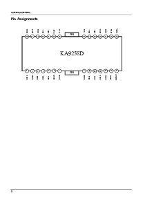 浏览型号KA9258D的Datasheet PDF文件第2页