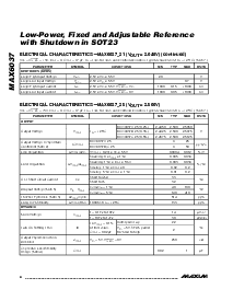 浏览型号MAX6037BAUKADJ的Datasheet PDF文件第4页