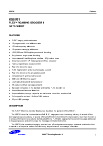 浏览型号KS8701的Datasheet PDF文件第2页