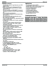 浏览型号KS8995MA的Datasheet PDF文件第2页