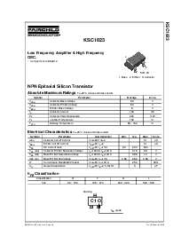 浏览型号KSC1623GMTF的Datasheet PDF文件第1页