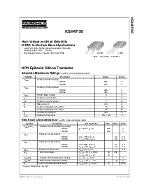 浏览型号KSH50的Datasheet PDF文件第1页