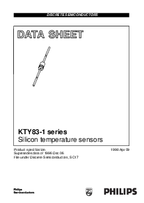 浏览型号KTY83-1的Datasheet PDF文件第1页