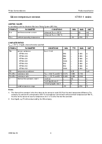 浏览型号KTY81-1的Datasheet PDF文件第3页