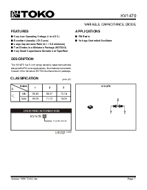 浏览型号KV1470TL的Datasheet PDF文件第1页