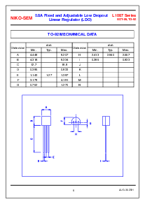 浏览型号L1087C的Datasheet PDF文件第6页