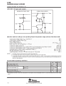 浏览型号L293D的Datasheet PDF文件第2页