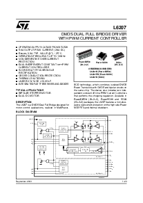 浏览型号L6207D的Datasheet PDF文件第1页