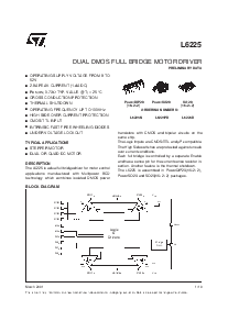 浏览型号L6225D的Datasheet PDF文件第1页