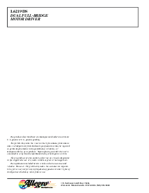 浏览型号L6219的Datasheet PDF文件第8页