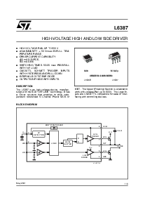 浏览型号L6387的Datasheet PDF文件第1页